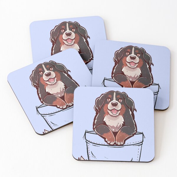 Item preview, Pocket Cute Bernese Mountain Dog designed and sold by TechraNova.