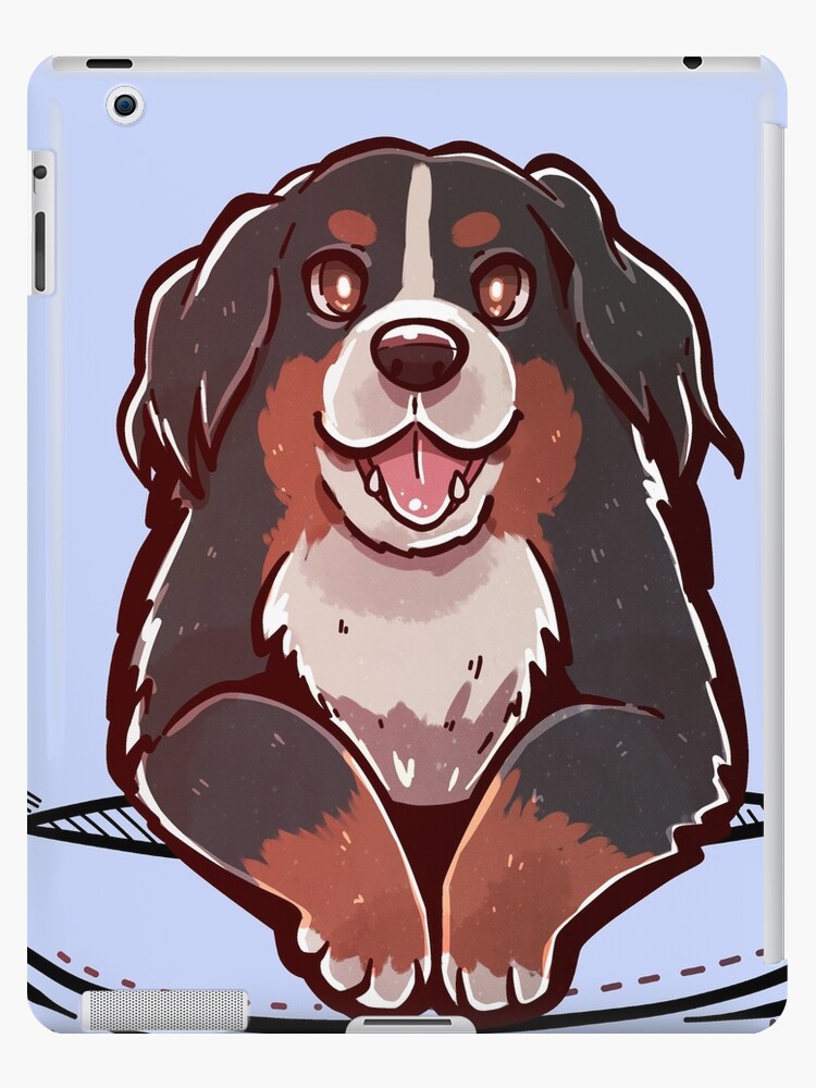 Cute bernese mountain store dog