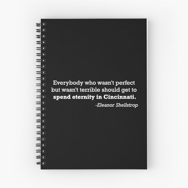 Item preview, Medium People Should Spend Eternity in Cincinnati Quote designed and sold by Bododobird.