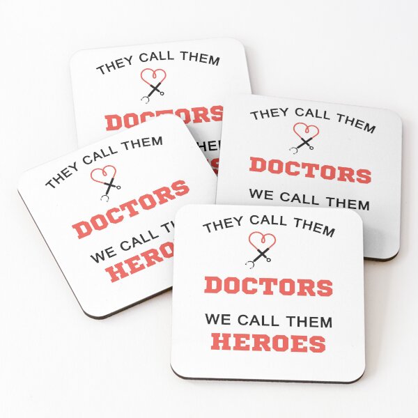 Item preview, Doctors 2020 are Heroes, Doctors T-shirt for  Men & Women, doctors day 2020 designed and sold by Younes EL FEKRAOUI.