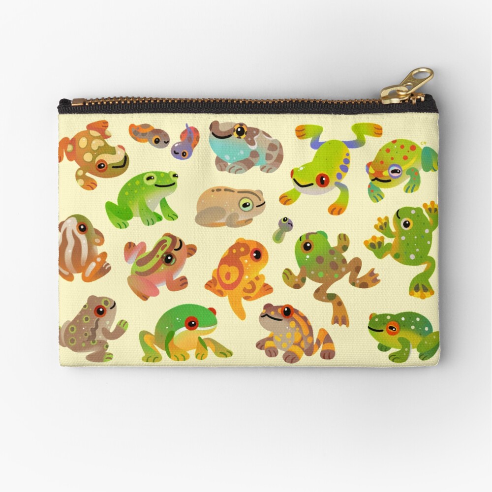 Tree frog Zipper Pouch