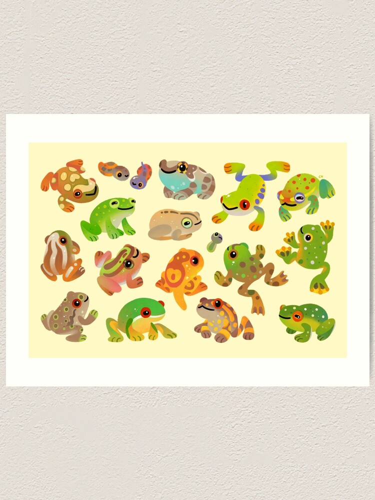 Alternate view of Tree frog Art Print