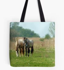 Wild Stallions Tote Bag