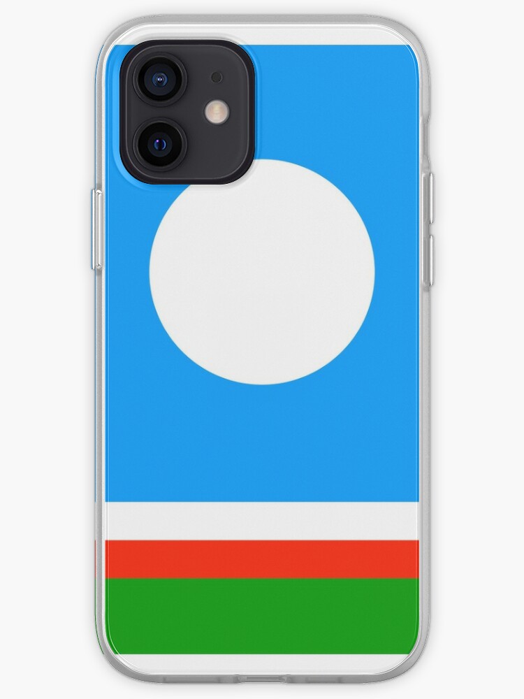 Sakha Republic Flag Or Yakutia Region Iphone Case Cover By Tony4urban Redbubble