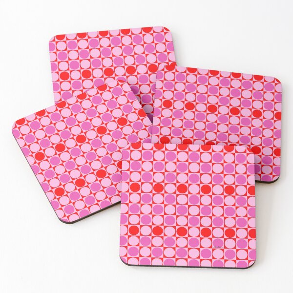 Item preview, Dots Dots and more Dots Red Pink designed and sold by Lois Eastlund.