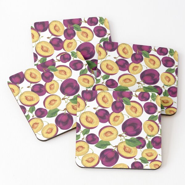 Item preview, Purple Plum Fruits designed and sold by AnastasiaDesign.