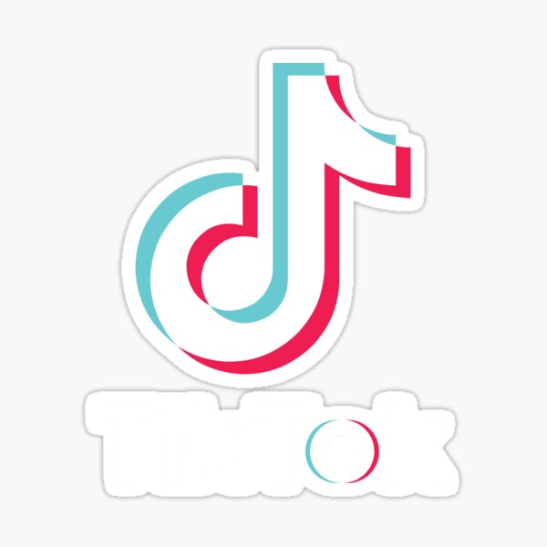 Tiktok Music Note Stickers | Redbubble