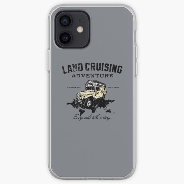 Every Mile Tells a Story - dark print iPhone Soft Case