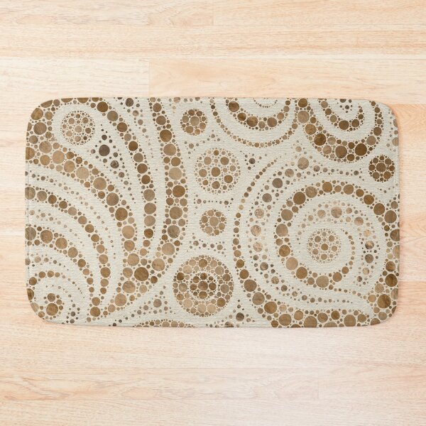 Item preview, Dot Art Abstract Pastel Golds #1 designed and sold by k9printart.