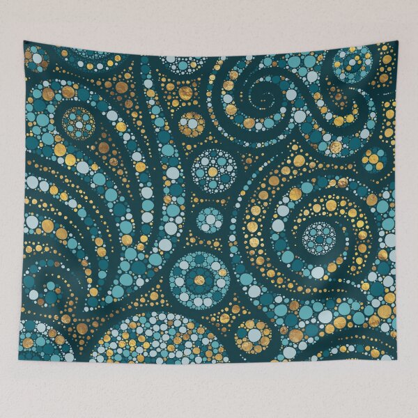 Item preview, Dot Art Abstract Composition #2 designed and sold by k9printart.