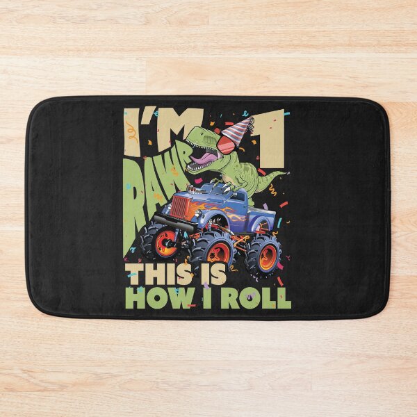 Item preview, Kids 1st Birthday, 1 Year Old Design. T-Rex, Dinosaur Truck Product designed and sold by PackAPunch.