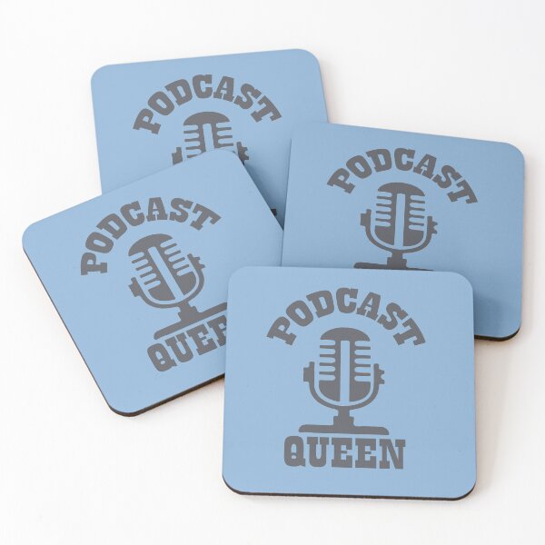 Item preview, Podcast Queen designed and sold by Monkey's Shop.