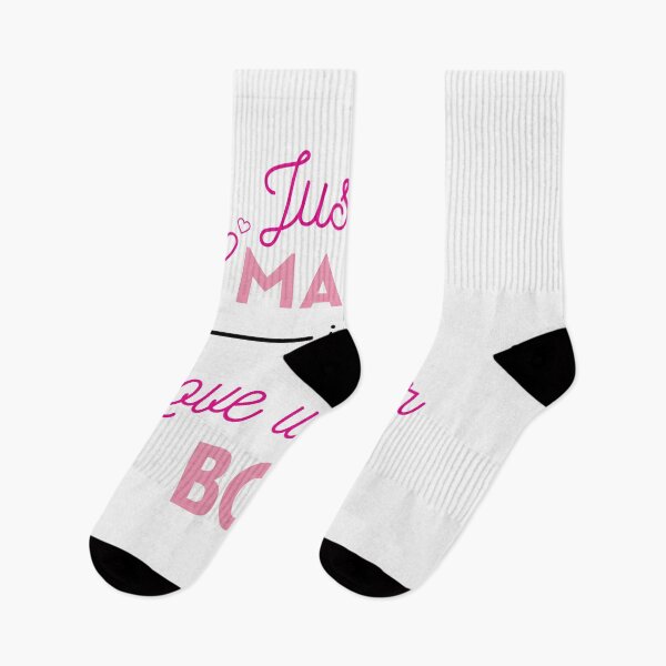 Item preview, Just A Mama In Love With Her Boy | Matching Mom and Son Set designed and sold by Oussamamehenni.
