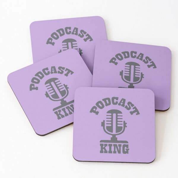 Item preview, Podcast King designed and sold by Monkey's Shop.