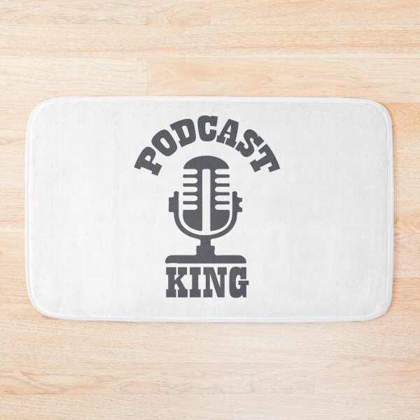 Item preview, Podcast King designed and sold by Monkey's Shop.