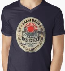 japanese beer Men's V-Neck T-Shirt