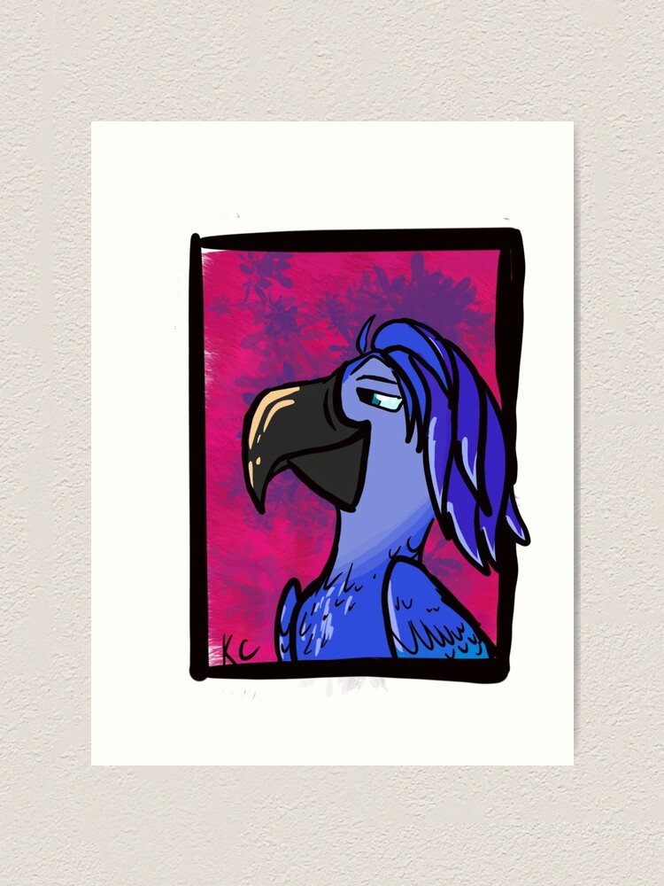 Roberto From Rio 2 Art Print By Amberkaylee Redbubble