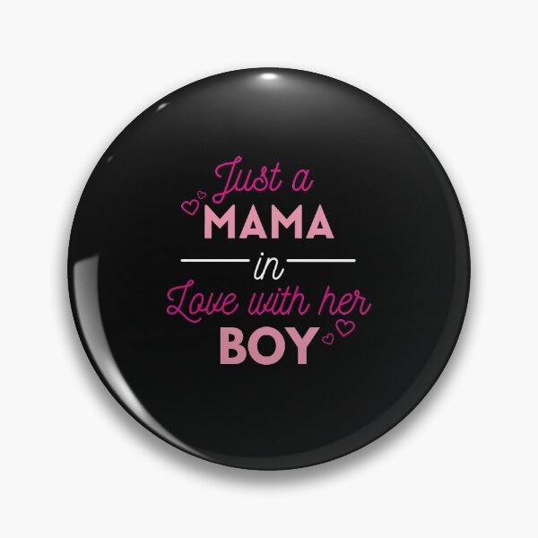 Item preview, Just A Mama In Love With Her Boy | Matching Mom and Son Set designed and sold by Oussamamehenni.