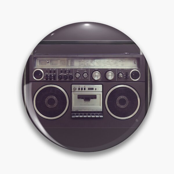 Item preview, 80s Retro Boombox Cassette Player designed and sold by BluePlanet.
