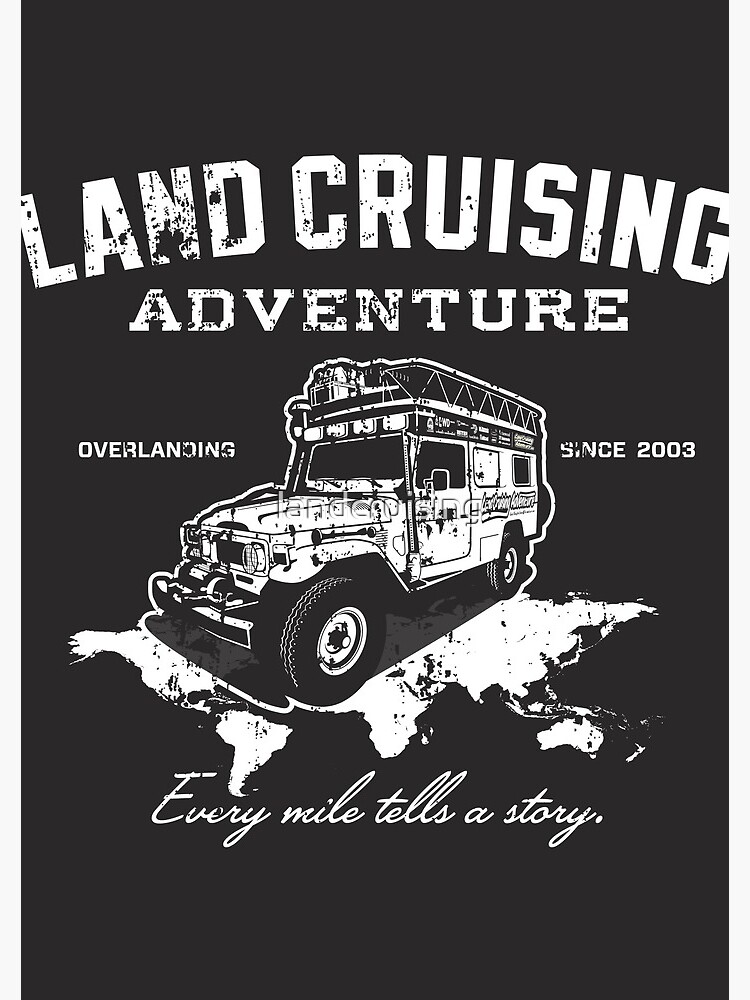 Every Mile Tells a Story - pure white by landcruising