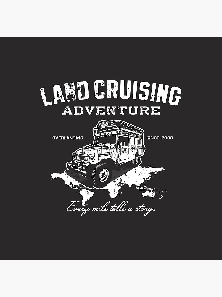 Every Mile Tells a Story - pure white by landcruising