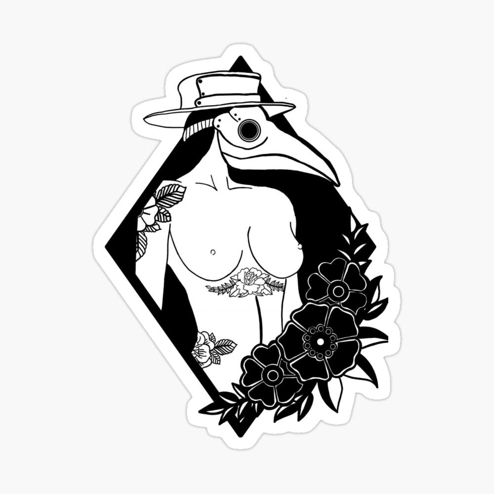 Sexy Plague Doctor | Sticker