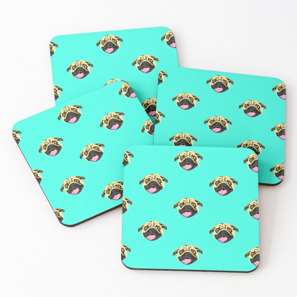Item preview, Pug Face Cartoon Sticker Pack designed and sold by jaggerstudios.