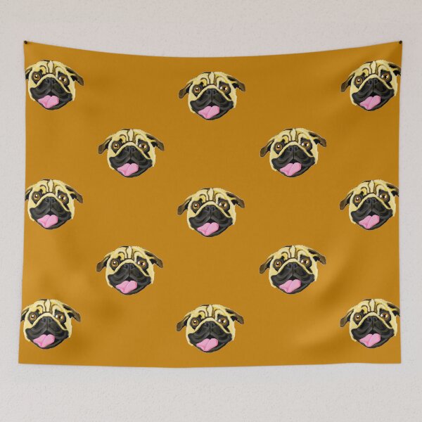 Item preview, Pug Face Cartoon Sticker Pack designed and sold by jaggerstudios.