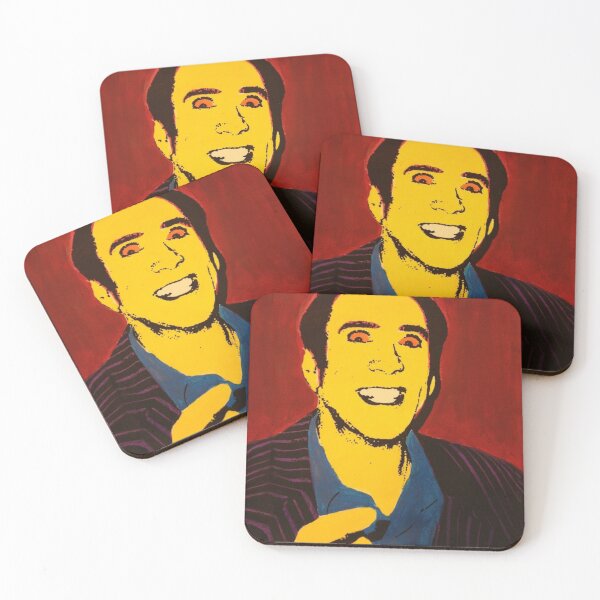 Item preview, Nicholas Cage Abstract Painting designed and sold by Dankashire.
