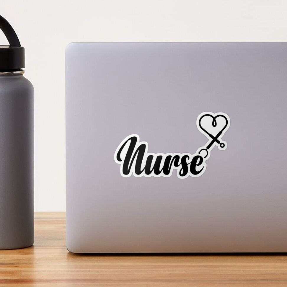 Nurse Sticker, Nurses 2020 stickers, nursing stickers, nurses day gifts  bulk  Art Board Print for Sale by Younes EL FEKRAOUI