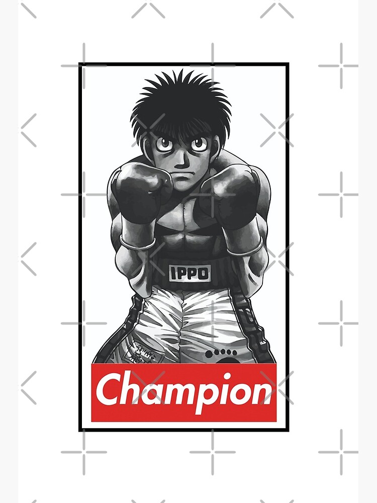 Hajime No Ippo The Champion Art Board Print By Rareloot19 Redbubble