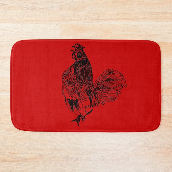 Item preview,   Rooster Black Print designed and sold by designsasstultd.