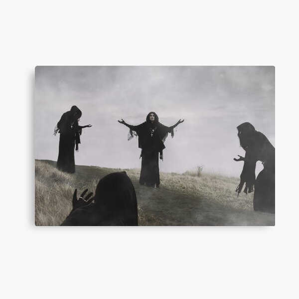 'Maiden of the Sabbat' Metal Print