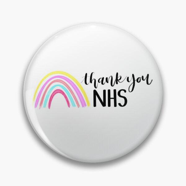 Thank You NHS Rainbow - All Proceeds to Charity Pin
