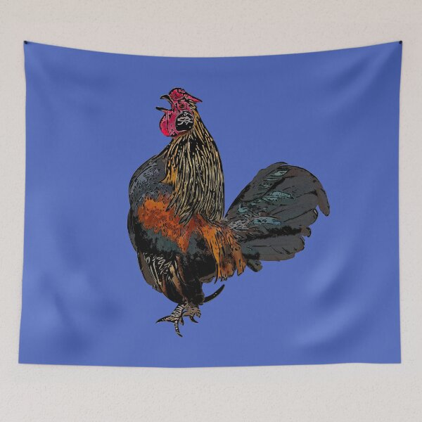 Item preview, Rooster Black Alternate Design designed and sold by designsasstultd.