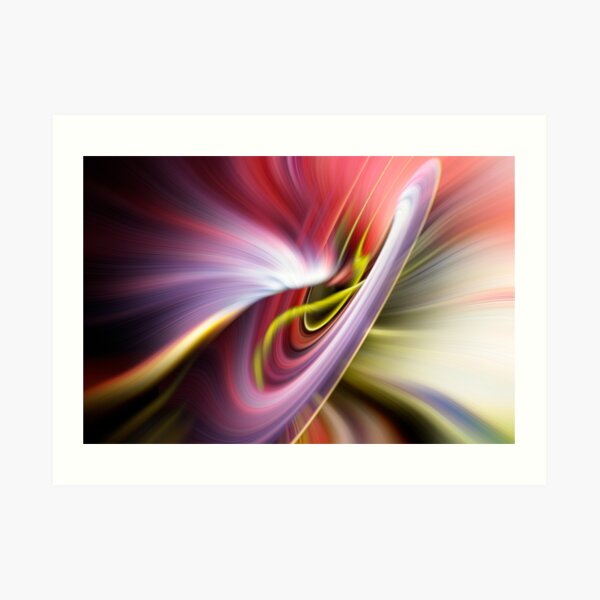Maybe there is a cosmic wind blowing through the Universe Art Print