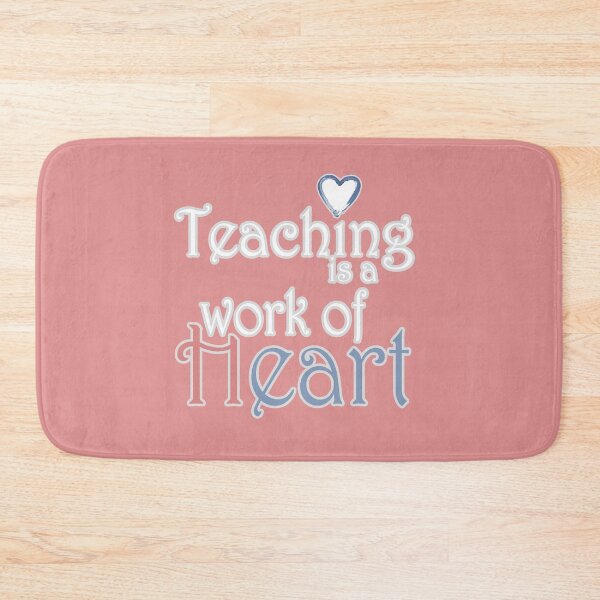 Item preview, Teaching is a work of HEART designed and sold by Monkey's Shop.