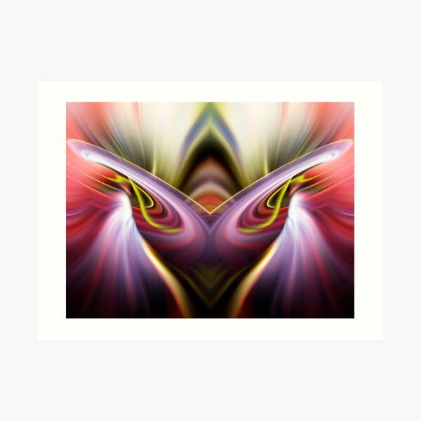 Maybe you see flames burning in a chalice Art Print