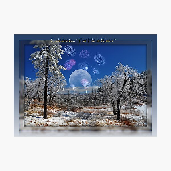 Item preview, " Celebrate ... " For He is Risen " designed and sold by CanyonWind.