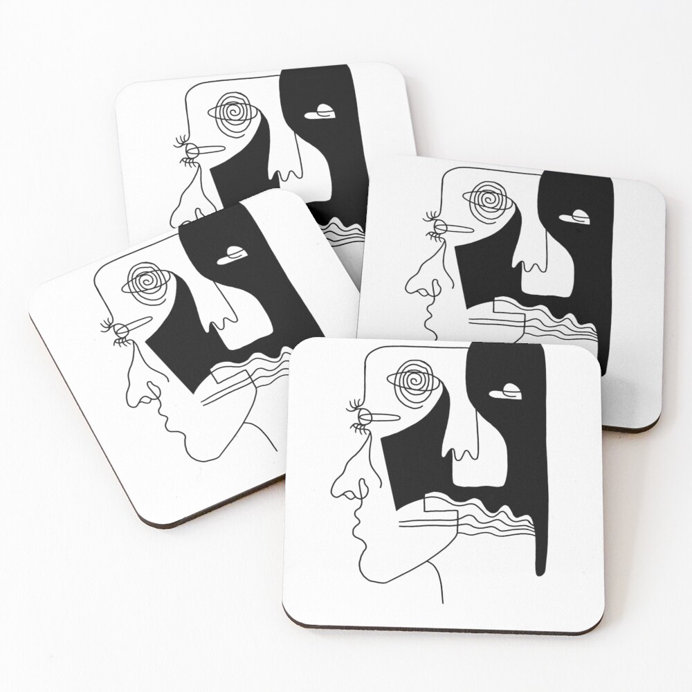 Item preview, Coasters (Set of 4) designed and sold by FrankiStack.