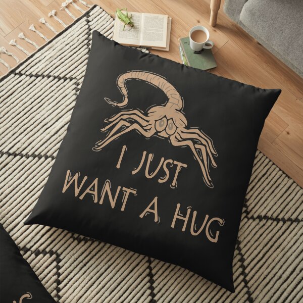 Alien - I just want a hug! Floor Pillow
