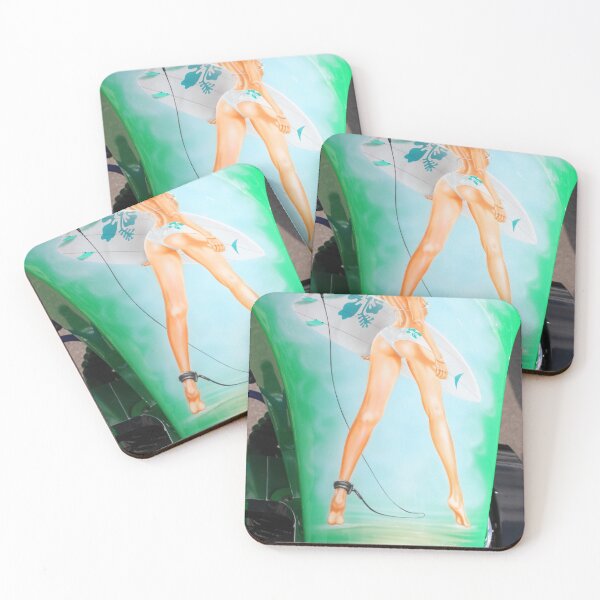 Item preview, surfer tank girl designed and sold by Perggals© - Stacey Turner.
