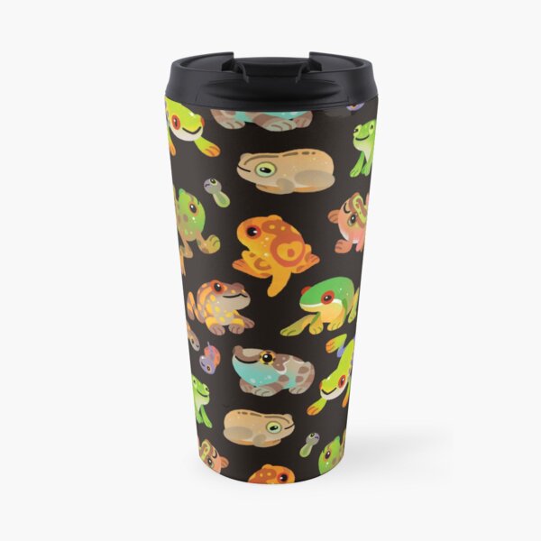 Tree frog - dark Travel Mug
