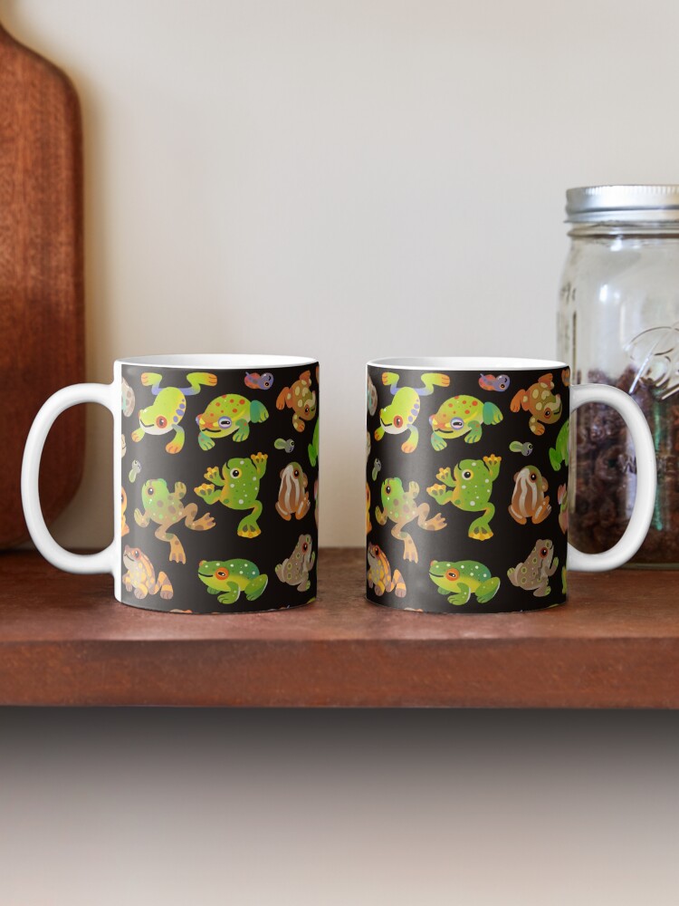 Alternate view of Tree frog - dark Mug