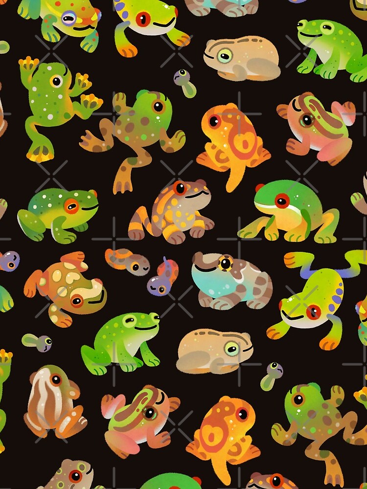 Tree frog - dark by pikaole