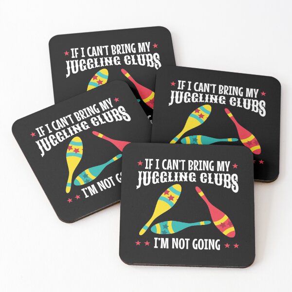 Item preview, Funny Juggling Clubs Design designed and sold by EstelleStar.