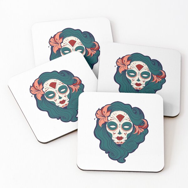 Item preview, Sugar Skull Pin designed and sold by NationalDay.