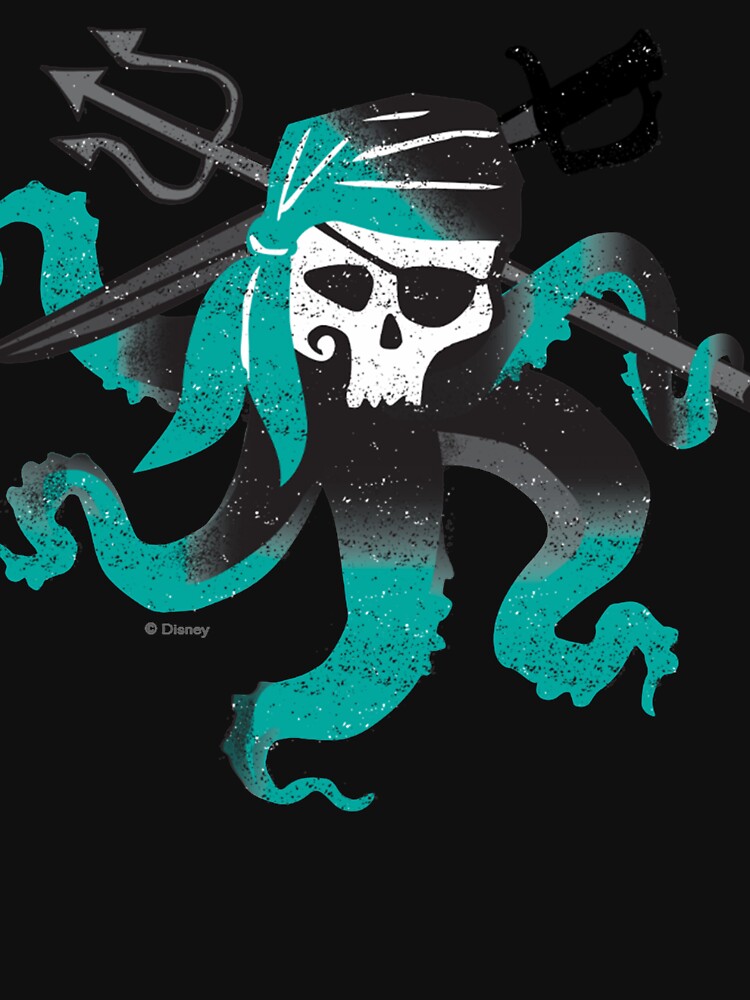 Imagen 7 de 7, Camiseta clásica con la obra Descendientes | Uma | Pirate Skull 3, diseñada y vendida por reevesprattx.