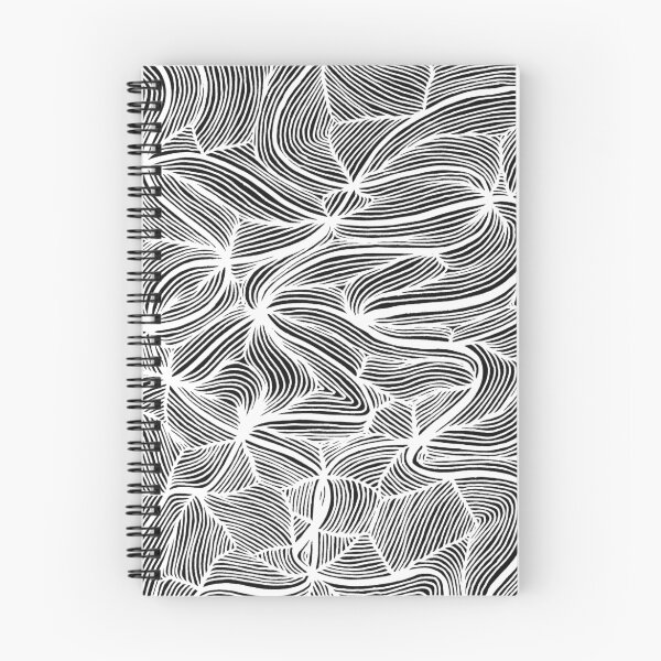 Item preview, Swirly swirls white - OneMandalaADay designed and sold by onemandalaaday.