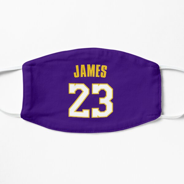 LeBron James 23 LA Flat Mask